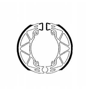 SZCZĘKI HAMULCOWE EBC DO MOTOCYKLA APRILIA COMPAY 125 CUSTOM 2009-2013