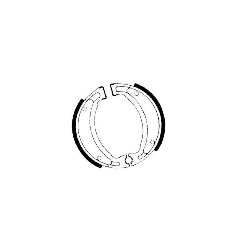 SZCZĘKI HAMULCOWE EBC DO MOTOCYKLA KEEWAY ZAHARA 50 ZAHARA50 2014-2022