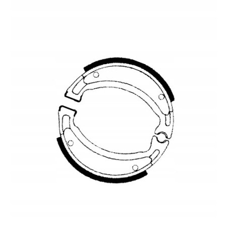 SZCZĘKI HAMULCOWE EBC DO MOTOCYKLA KEEWAY URBANBLADE 50 IE 4T 2019-2022