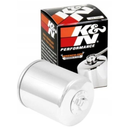 FILTR OLEJU K&N KN-170C HARLEY DAVIDSON CHROM