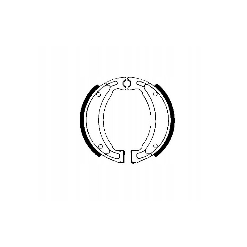 SZCZĘKI HAMULCOWE EBC DO MOTOCYKLA KEEWAY ARN 25 ARN 50 ARN25 ARN50 2010-13