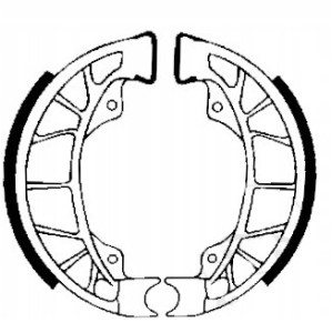 SZCZĘKI HAMULCOWE EBC DO MOTOCYKLA VESPA ET4 50 4T 2000-2005