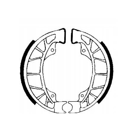 SZCZĘKI HAMULCOWE EBC DO MOTOCYKLA VESPA ET4 50 4T 2000-2005