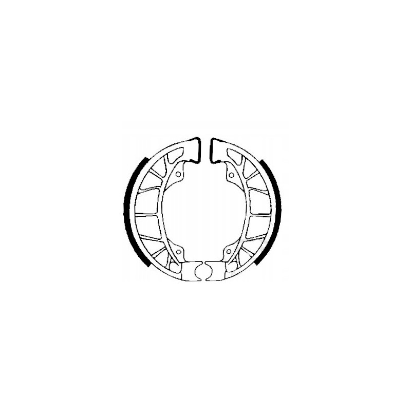 SZCZĘKI HAMULCOWE EBC DO MOTOCYKLA VESPA ET2 50 1997-2005