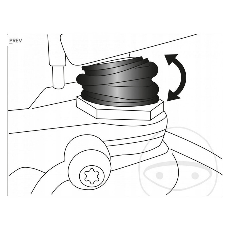 OSŁONA PRZEGUBU TELELEVER BMW R1200 NineT 2013 - 2016