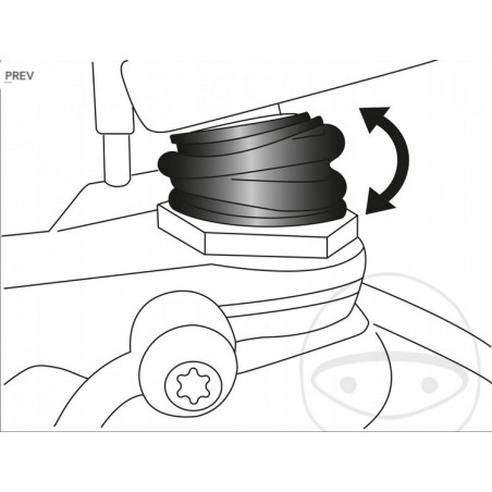 OSŁONA PRZEGUBU TELELEVER BMW R1200 NineT 2013 - 2016