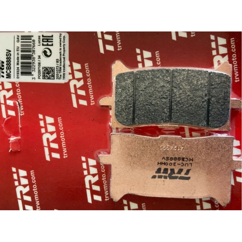 Klocki Hamulcowe TRW PRZÓD HONDA CBR 650 2019-2021