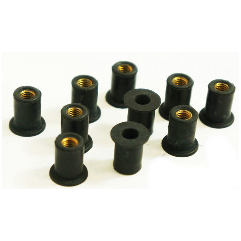 GUMOWA TULEJA 12mm DO MONTAŻU OWIEWEK MOTOCYKLOWYCH