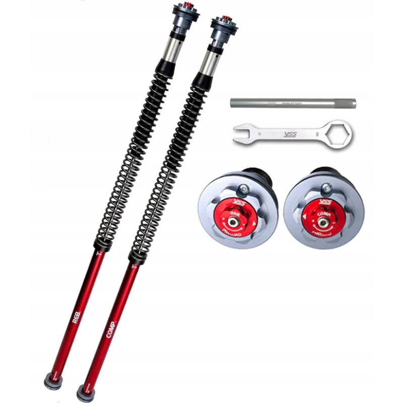 ZESTAW CARTRIDGE ZAWIESZENIE PRZÓD YSS HONDA CRF300L CRF 300L 2021 - 2023