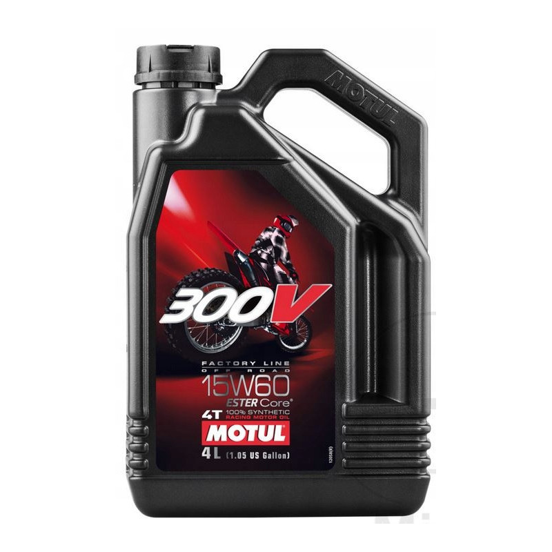 OLEJ SILNIKOWY MOTUL 300V FL OFF ROAD 15W60 SYNTETYCZNY 4L ORYGINAŁ