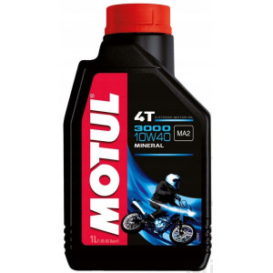 OLEJ SILNIKOWY MOTUL 3000 4T 10W40 1L MINERALNY ORYGINAŁ 4T