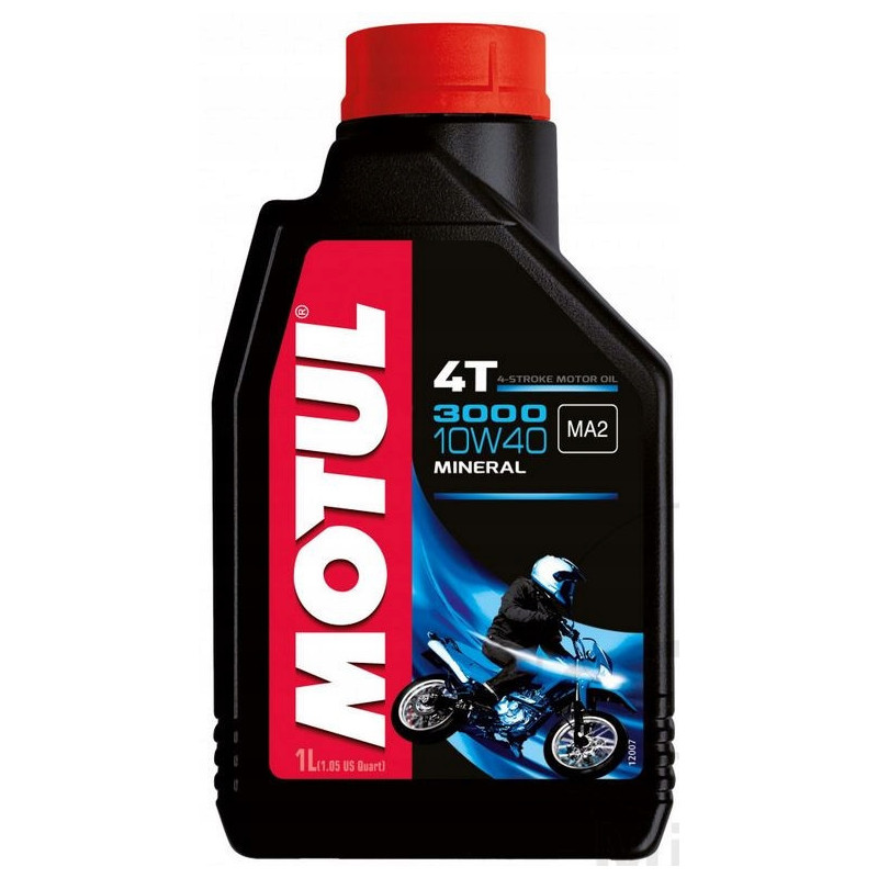 OLEJ SILNIKOWY MOTUL 3000 4T 10W40 1L MINERALNY ORYGINAŁ 4T