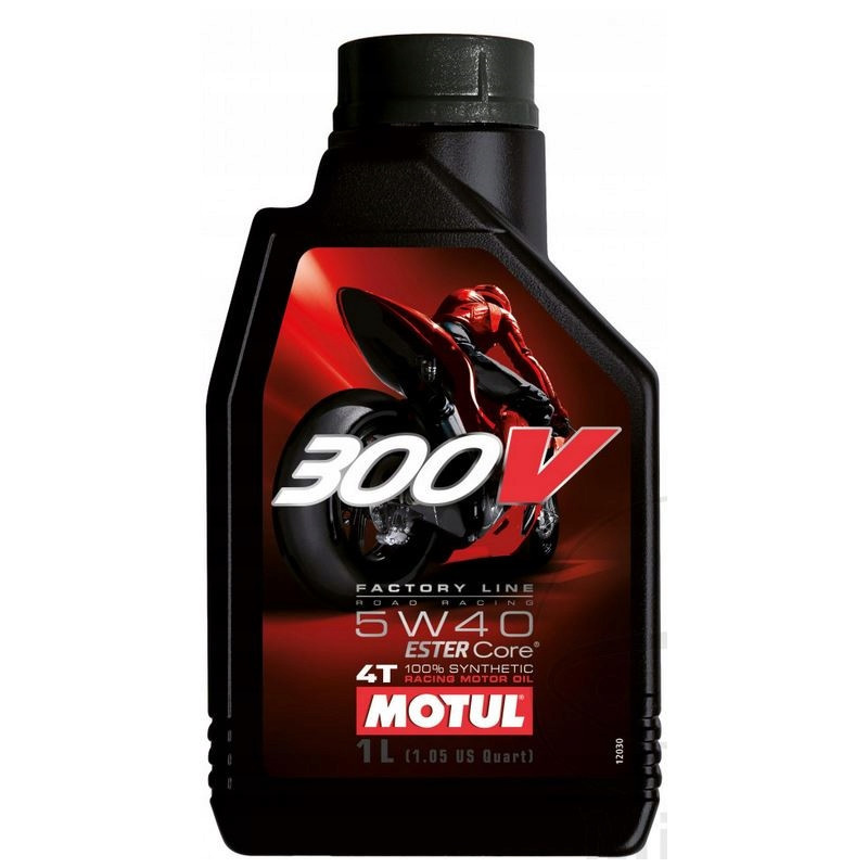 OLEJ SILNIKOWY MOTUL 300V ROAD RACING 4T 5W40 1L SYNTETYCZNY ORYGINAŁ 4T