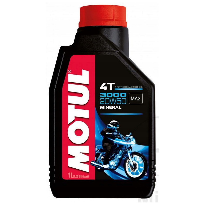 OLEJ SILNIKOWY MOTUL 3000 20W50 1L MINERALNY ORYGINAŁ 4T