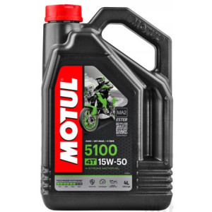 OLEJ MOTOCYKLOWY MOTUL 5100 15W50 4L PÓŁSYNTETYK ORYGINAŁ