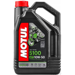 OLEJ SILNIKOWY MOTUL 5100 10W50 4L PÓŁSYNTETYCZNY ORYGINAŁ