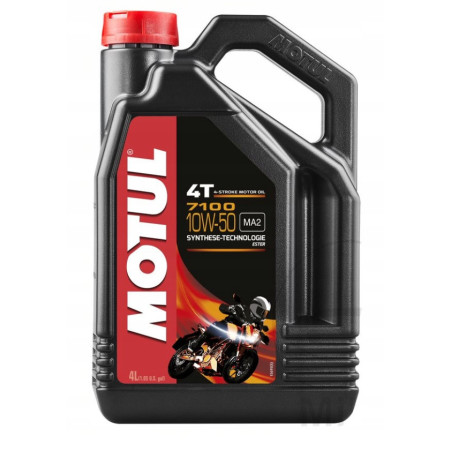 OLEJ MOTOCYKLOWY MOTUL 7100 10W50 4L MA2 SYNTETYCZNY ORYGINAŁ 4T