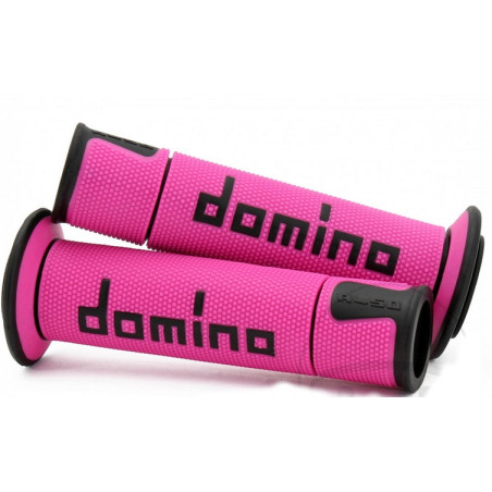 MANETKI DOMINO A450 ROAD RACING SZOSOWE PINK GUMA GRIPY RÓŻOWE