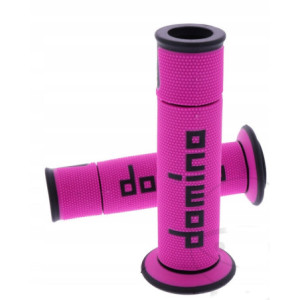 MANETKI DOMINO A450 ROAD RACING SZOSOWE PINK GUMA GRIPY RÓŻOWE