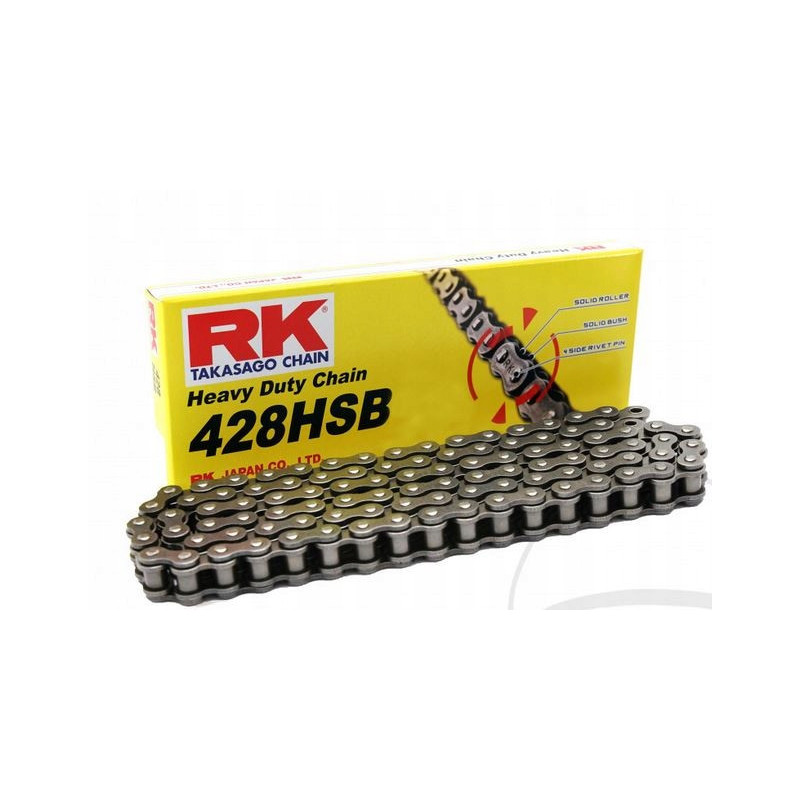 ŁAŃCUCH NAPĘDOWY Z ZAPINKĄ RK JAPAN HONDA CBR125R CBR 125 R 2011 - 2017