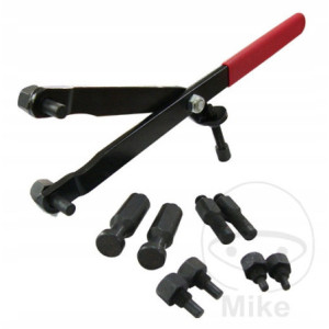 UNIWERSALNA BLOKADA KOŁA ZAMACHOWEGO Z 5 KPL BOLCÓW ZESTAW