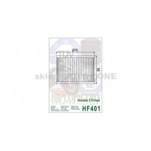 FILTR OLEJU HIFLOFILTRO HF401 DO MOTOCYKLI BENELLI BIMOTA