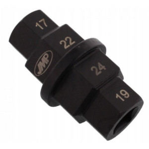 KLUCZ JMP DO OBSŁUGI OSI PRZEDNIEGO KOŁA 3/8 cala krótka (stal)