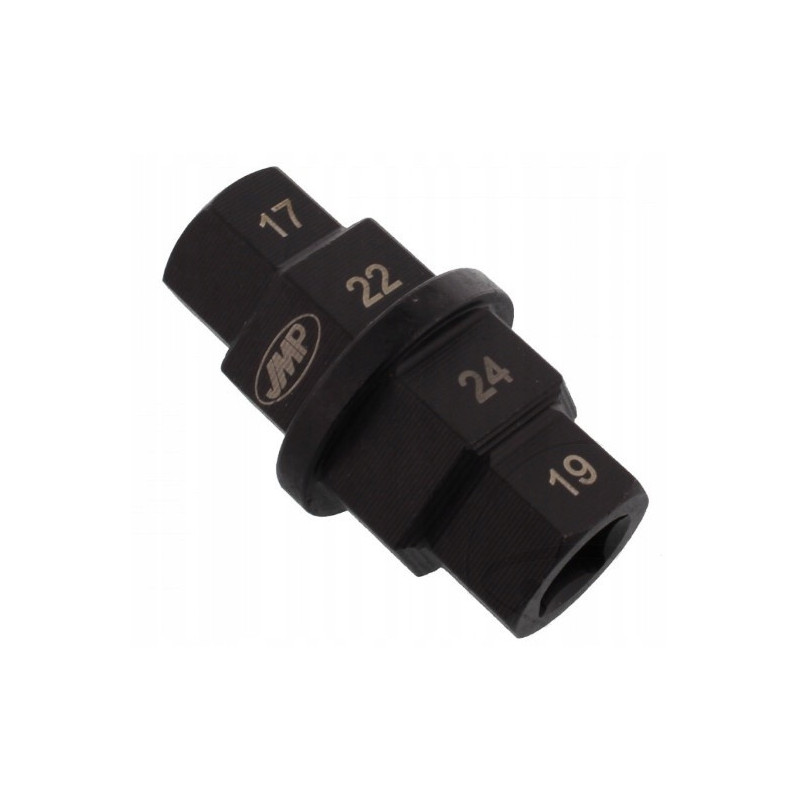 KLUCZ JMP DO OBSŁUGI OSI PRZEDNIEGO KOŁA 3/8 cala krótka (stal)