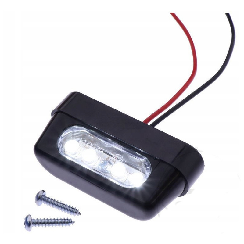 LAMPKA LED PODŚWIETLENIE TABLICY REJESTRACYJNEJ DO QUADA HOMOLOGACJA