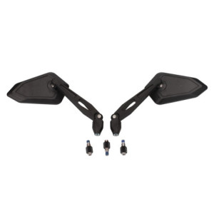 LUSTERKA MOTOCYKLOWE UNIWERSALNE KOMPLET 2SZT Z HOMOLOGACJĄ