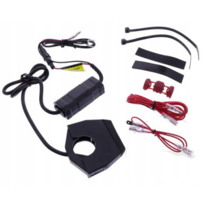 ŁADNE GNIAZDO USB x2 DAYTONA SLIM MADE IN JAPAN NA KIEROWNICĘ