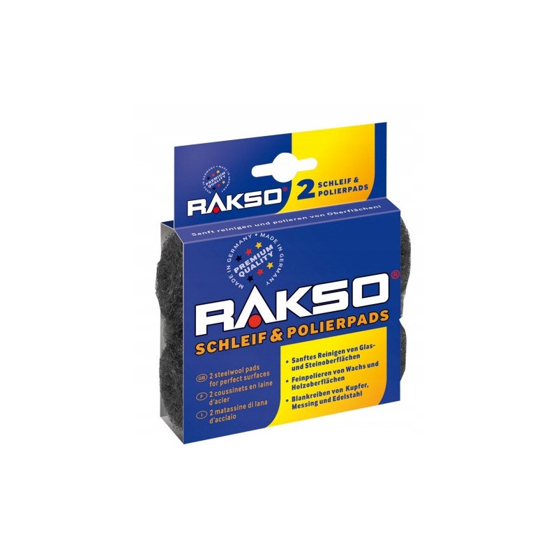 NIEMIECKA WEŁNA STALOWA STAHLWOLLE RAKSO 2 PADY