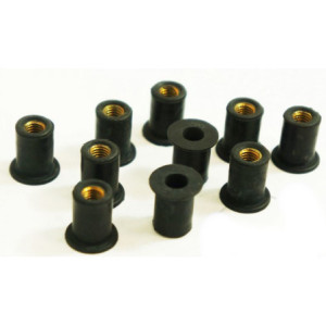 GUMOWA TULEJA DO MONTAŻU SZYBY MOTOCYKLOWEJ 10mm