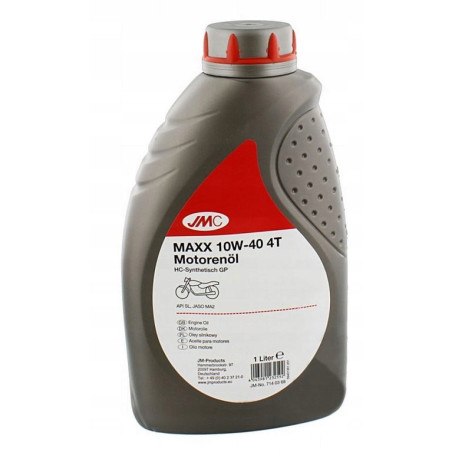OLEJ DO MOTOCYKLA JMC MAXX 10W40 4T 1L SYNTETYK