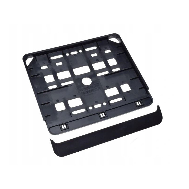 RAMKA POD TABLICĘ MOTOCYKLOWĄ CZARNA