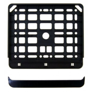 RAMKA POD TABLICĘ MOTOCYKLOWĄ CZARNA