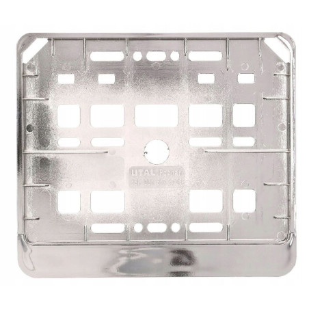 RAMKA DO TABLICY MOTOCYKLA METALIZOWANA