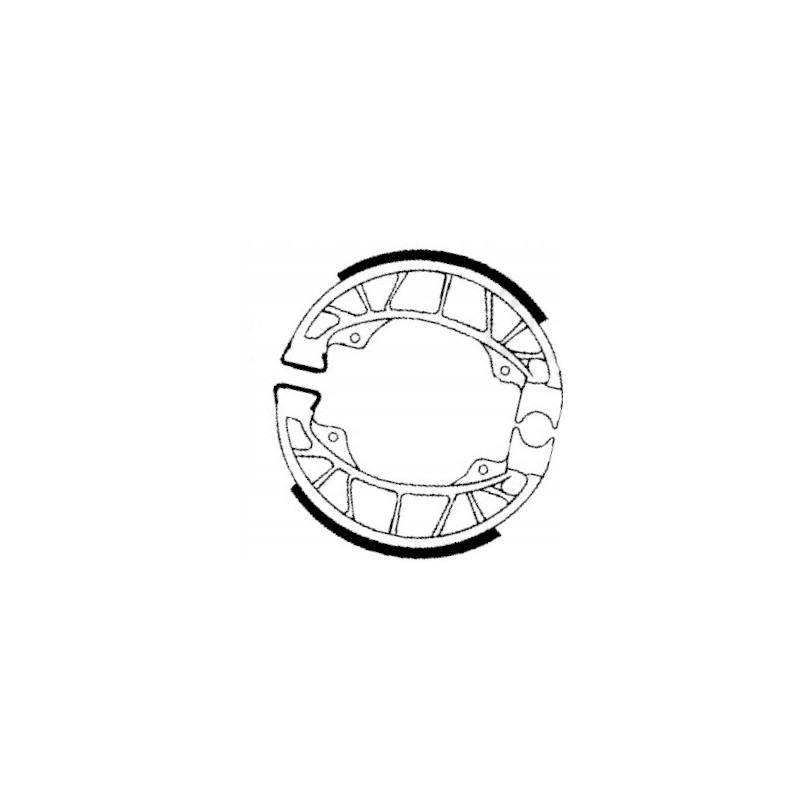 SZCZĘKI HAMULCOWE EBC DO MOTOCYKLA PIAGGIO ZIP 125 ZIP125 II 2000-2003