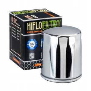 FILTR OLEJU HF170C CHROMOWANY HD HARLEY DAVIDSON