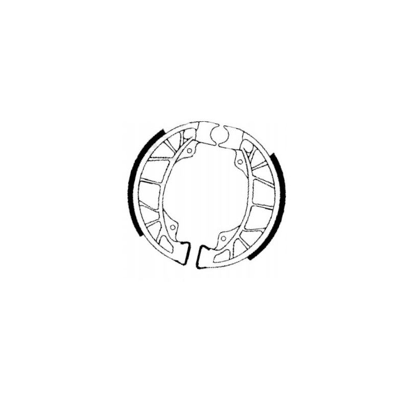 SZCZĘKI HAMULCOWE EBC DO MOTOCYKLA PIAGGIO ZIP 50 PIAGGIO ZIP50 1996-2025