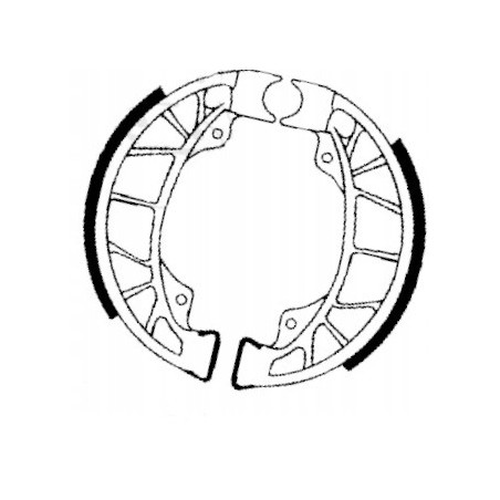 SZCZĘKI HAMULCOWE EBC DO MOTOCYKLA PIAGGIO ZIP 50 PIAGGIO ZIP50 1996-2025