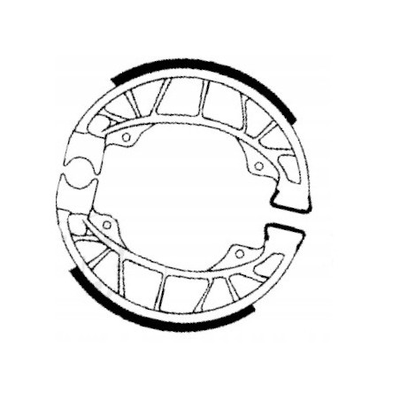 SZCZĘKI HAMULCOWE EBC DO MOTOCYKLA PIAGGIO VELOFAX 25 VELOFAX25 1997-1999