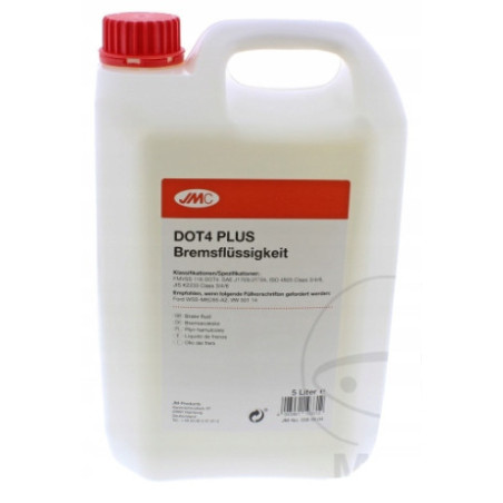 PŁYN HAMULCOWY MOTOCYKLE JMC DOT4 Plus 5L 5 Litrów
