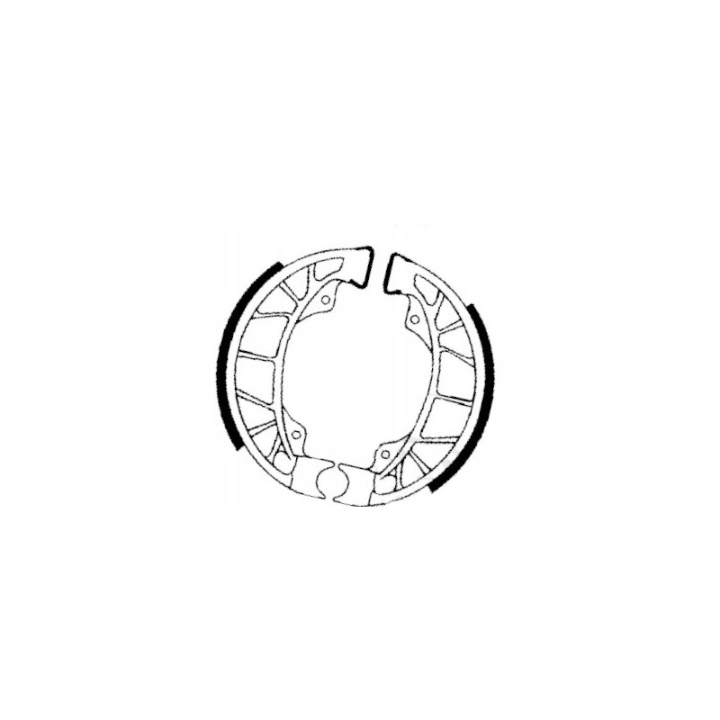 SZCZĘKI HAMULCOWE EBC DO MOTOCYKLA PIAGGIO TPH 125 TPH125 TYPHOON 1995-2003