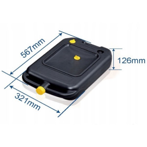 ZBIORNIK NISKA WANNA DO WYMIANY OLEJU W MOTOCYKLU