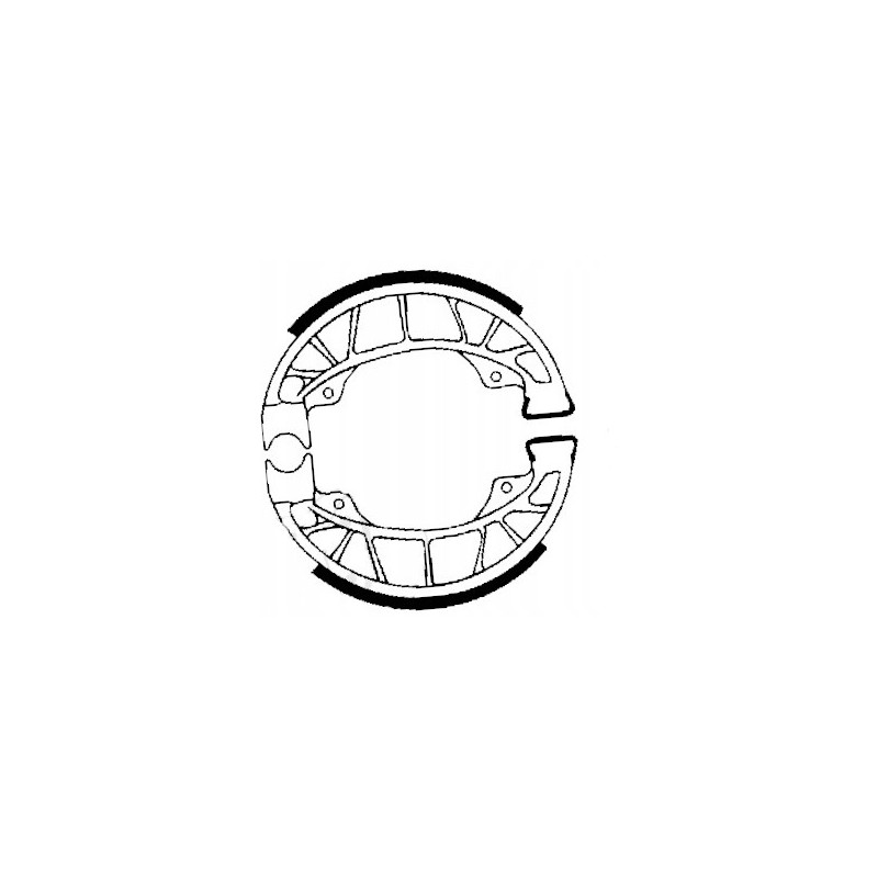 SZCZĘKI HAMULCOWE EBC DO MOTOCYKLA PIAGGIO HEXAGON 150 HEXAGON150 2T 94-98