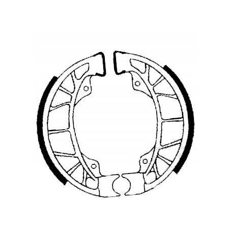 SZCZĘKI HAMULCOWE EBC DO MOTOCYKLA PIAGGIO DIESIS 50 DIESIS50 2001-2005