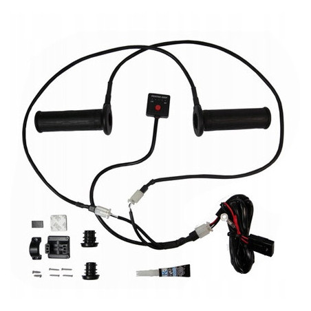 MANETKI MOTOCYKLOWE OGRZEWANE JMP 5 STOPNI GRZANIA