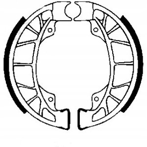 SZCZĘKI HAMULCOWE EBC DO MOTOCYKLA GILERA ICE 50 GILERA ICE50 2002-2003