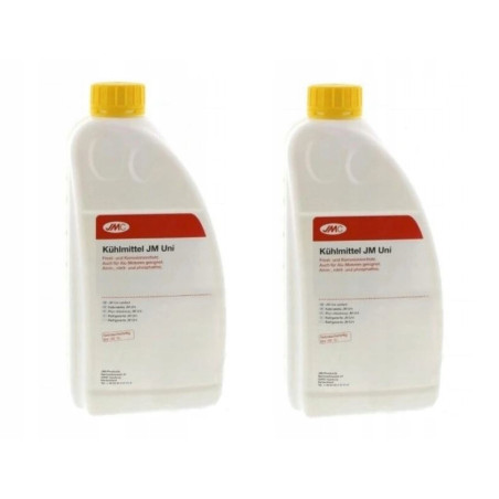 2x 1.5L PŁYN CHŁODNICZY MOTOCYKLOWY JMC UNI ŻÓŁTY